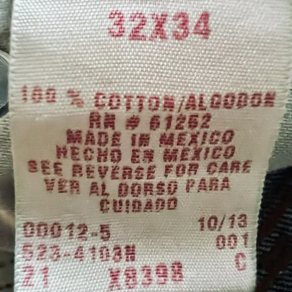 Arizona Jeans Men’s Relaxed Straight Jeans 32x34 Y2K